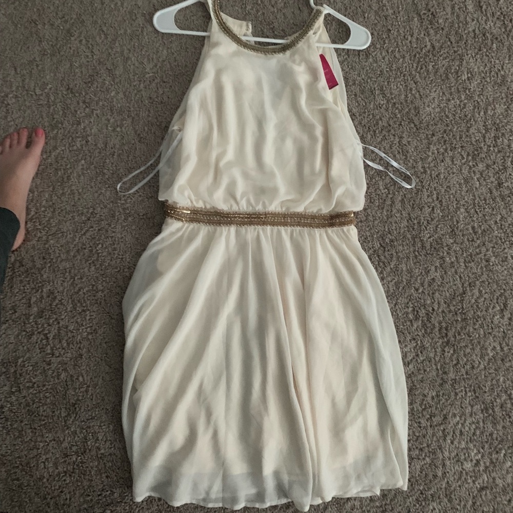 Crime Ivory large bohme boutique dress bridesmaid